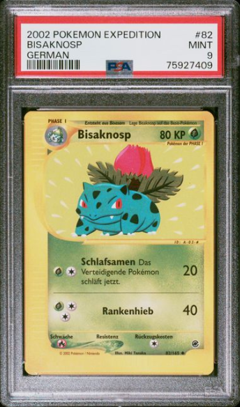 Bisaknosp - EXP 082 - PSA 9